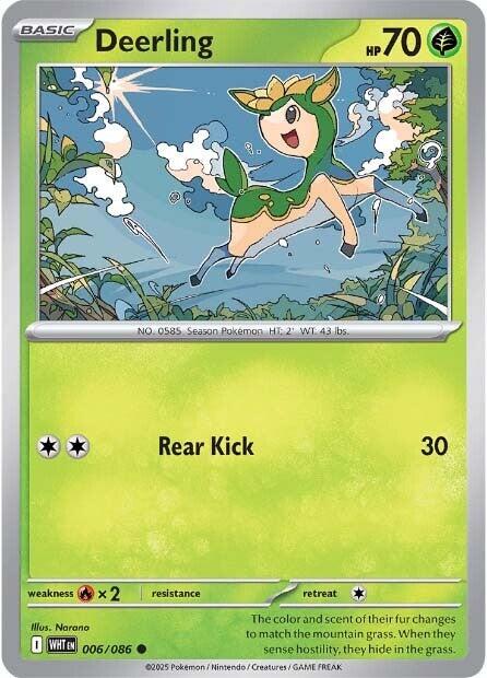 Deerling (006/086) [Scarlet & Violet: White Flare] - Pokémon - Card Brawlers | Quebec | Canada |