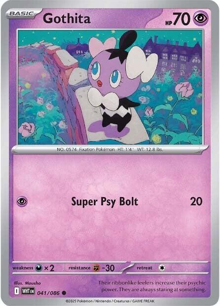 Gothita (041/086) [Scarlet & Violet: White Flare] - Pokémon - Card Brawlers | Quebec | Canada |