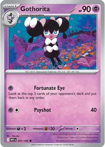 Gothorita (042/086) [Scarlet & Violet: White Flare] - Pokémon - Card Brawlers | Quebec | Canada |