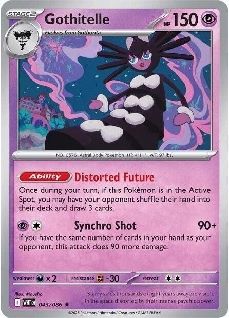Gothitelle (043/086) [Scarlet & Violet: White Flare] - Pokémon - Card Brawlers | Quebec | Canada |