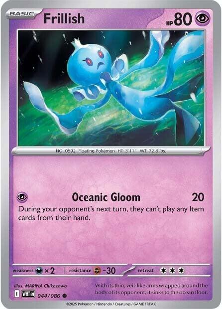 Frillish (044/086) [Scarlet & Violet: White Flare] - Pokémon - Card Brawlers | Quebec | Canada |