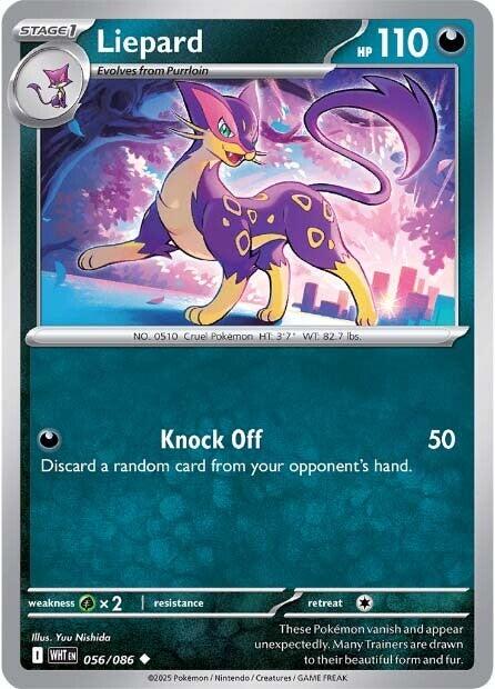 Liepard (056/086) [Scarlet & Violet: White Flare] - Pokémon - Card Brawlers | Quebec | Canada |