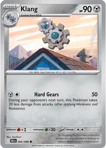 Klang (062/086) [Scarlet & Violet: Black Bolt] - Pokémon - Card Brawlers | Quebec | Canada |