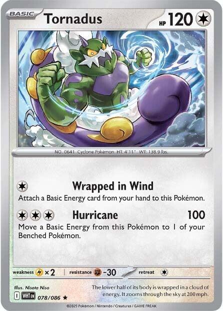 Tornadus (078/086) [Scarlet & Violet: White Flare] - Pokémon - Card Brawlers | Quebec | Canada |