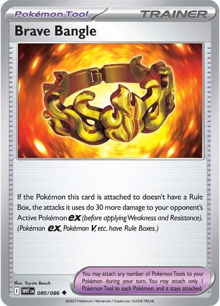 Brave Bangle (080/086) [Scarlet & Violet: White Flare] - Pokémon - Card Brawlers | Quebec | Canada |