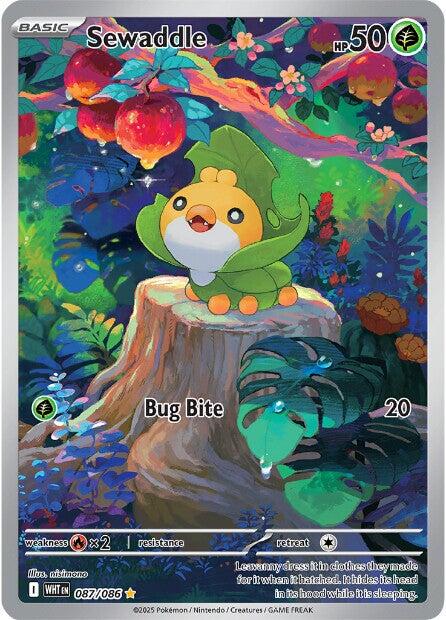 Sewaddle (087/086) [Scarlet & Violet: White Flare] - Pokémon - Card Brawlers | Quebec | Canada |