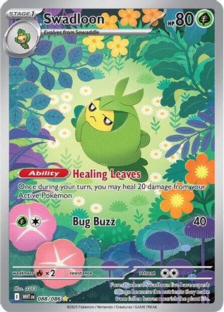 Swadloon (088/086) [Scarlet & Violet: White Flare] - Pokémon - Card Brawlers | Quebec | Canada |