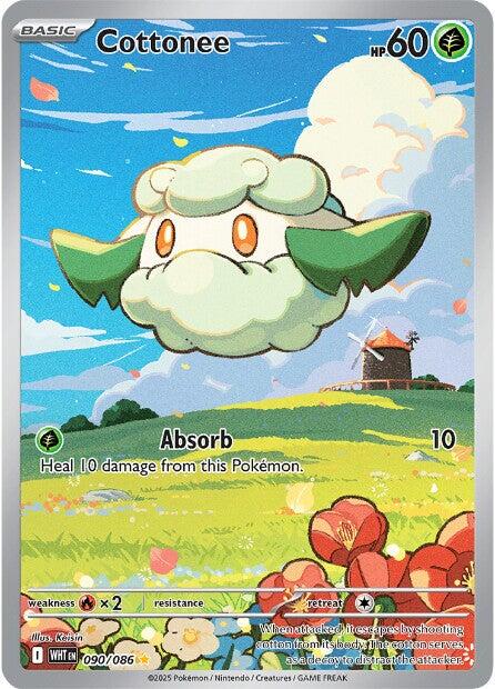 Cottonee (090/086) [Scarlet & Violet: White Flare] - Pokémon - Card Brawlers | Quebec | Canada |