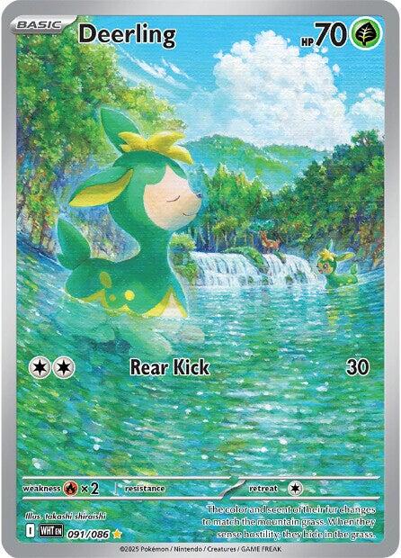 Deerling (091/086) [Scarlet & Violet: White Flare] - Pokémon - Card Brawlers | Quebec | Canada |