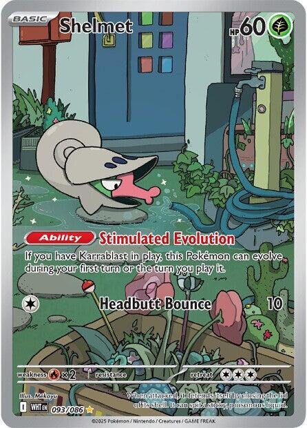 Shelmet (093/086) [Scarlet & Violet: White Flare] - Pokémon - Card Brawlers | Quebec | Canada |