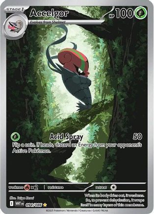 Accelgor (094/086) [Scarlet & Violet: White Flare] - Pokémon - Card Brawlers | Quebec | Canada |
