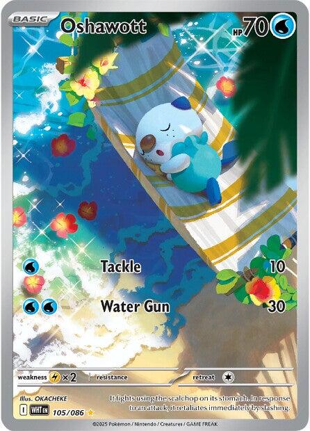 Oshawott (105/086) [Scarlet & Violet: White Flare] - Pokémon - Card Brawlers | Quebec | Canada |