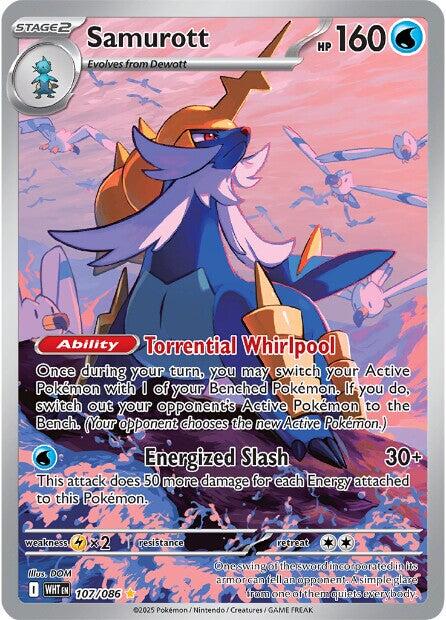 Samurott (107/086) [Scarlet & Violet: White Flare] - Pokémon - Card Brawlers | Quebec | Canada |