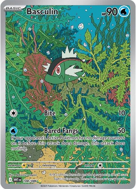 Basculin (108/086) [Scarlet & Violet: White Flare] - Pokémon - Card Brawlers | Quebec | Canada |
