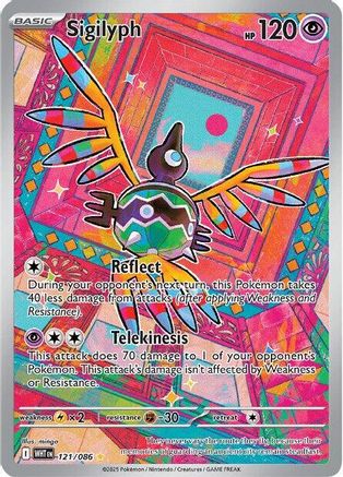 Sigilyph (121/086) [Scarlet & Violet: White Flare] - Pokémon - Card Brawlers | Quebec | Canada |