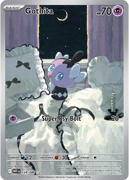 Gothita (124/086) [Scarlet & Violet: White Flare] - Pokémon - Card Brawlers | Quebec | Canada |