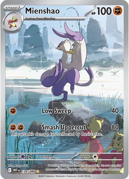 Mienshao (134/086) [Scarlet & Violet: White Flare] - Pokémon - Card Brawlers | Quebec | Canada |