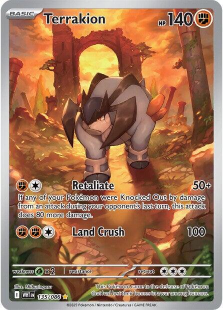 Terrakion (135/086) [Scarlet & Violet: White Flare] - Pokémon - Card Brawlers | Quebec | Canada |