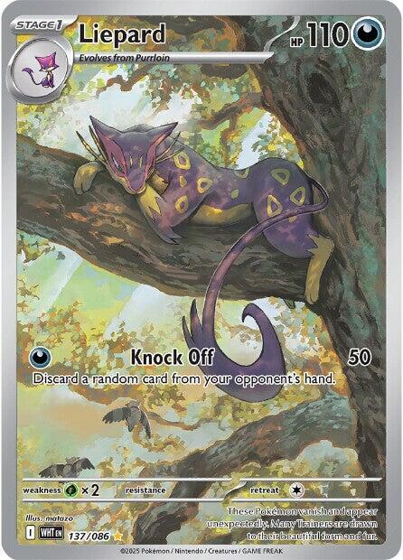 Liepard (137/086) [Scarlet & Violet: White Flare] - Pokémon - Card Brawlers | Quebec | Canada |
