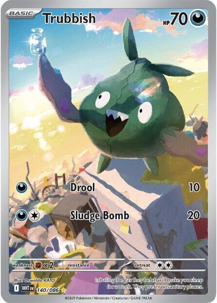 Trubbish (140/086) [Scarlet & Violet: White Flare] - Pokémon - Card Brawlers | Quebec | Canada |