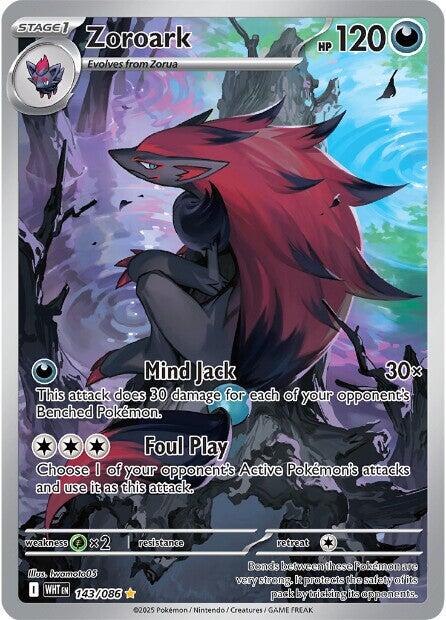 Zoroark (143/086) [Scarlet & Violet: White Flare] - Pokémon - Card Brawlers | Quebec | Canada |