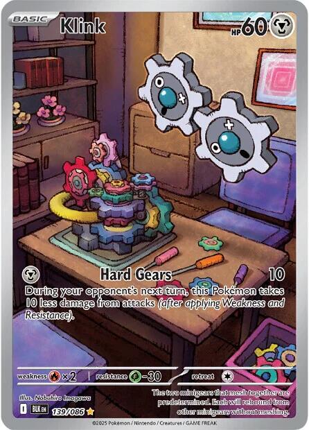 Klink (139/086) [Scarlet & Violet: Black Bolt] - Pokémon - Card Brawlers | Quebec | Canada |