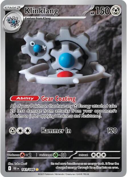 Klinklang (141/086) [Scarlet & Violet: Black Bolt] - Pokémon - Card Brawlers | Quebec | Canada |