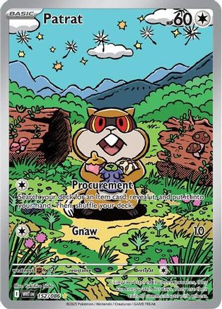 Patrat (152/086) [Scarlet & Violet: White Flare] - Pokémon - Card Brawlers | Quebec | Canada |