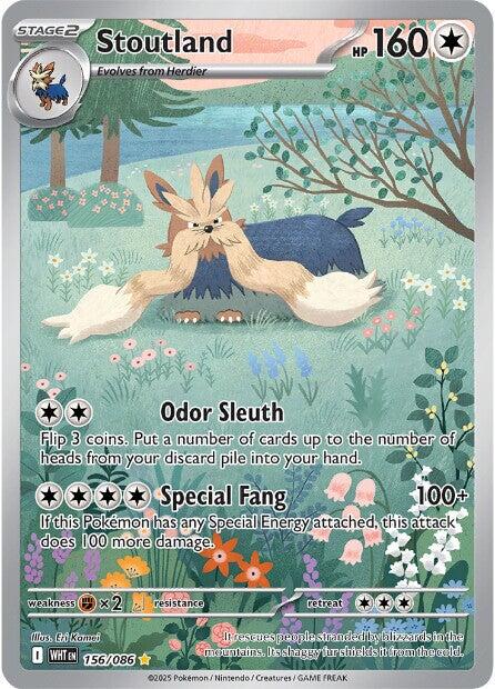 Stoutland (156/086) [Scarlet & Violet: White Flare] - Pokémon - Card Brawlers | Quebec | Canada |