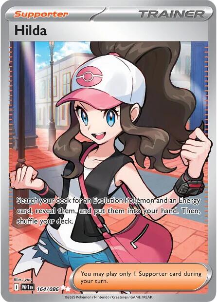 Hilda (164/086) [Scarlet & Violet: White Flare] - Pokémon - Card Brawlers | Quebec | Canada |