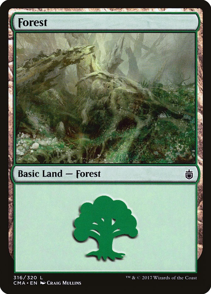 Forest (316) [Commander Anthology] - Magic: The Gathering - Card Brawlers | Quebec | Canada |