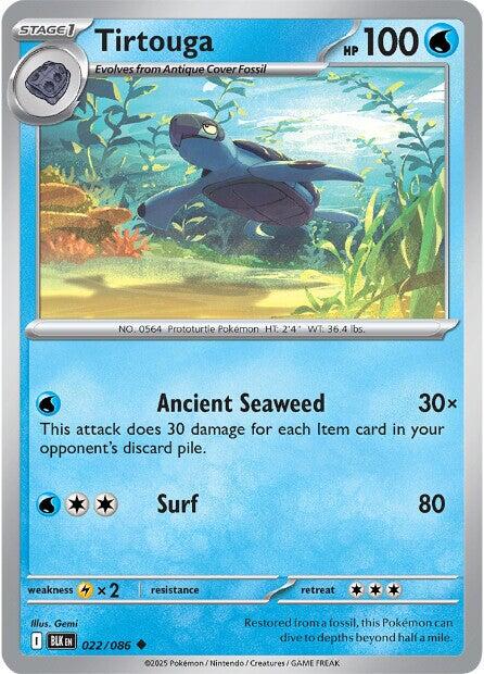 Tirtouga (022/086) [Scarlet & Violet: Black Bolt] - Pokémon - Card Brawlers | Quebec | Canada |
