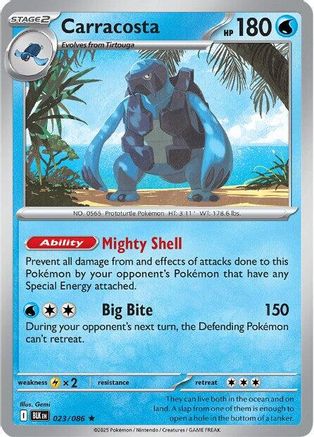 Carracosta (023/086) [Scarlet & Violet: Black Bolt] - Pokémon - Card Brawlers | Quebec | Canada |