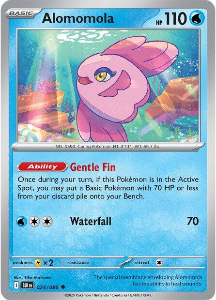 Alomomola (024/086) [Scarlet & Violet: Black Bolt] - Pokémon - Card Brawlers | Quebec | Canada |