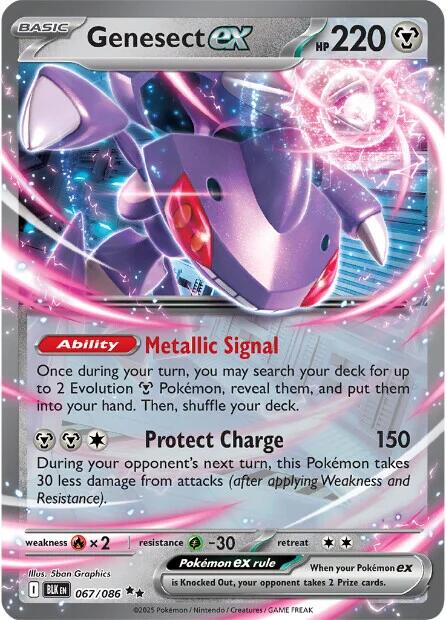Genesect ex (067/086) [Scarlet & Violet: Black Bolt] - Pokémon - Card Brawlers | Quebec | Canada |