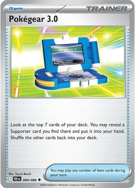 Pokegear 3.0 (084/086) [Scarlet & Violet: Black Bolt] - Pokémon - Card Brawlers | Quebec | Canada |