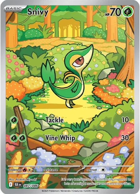 Snivy (087/086) [Scarlet & Violet: Black Bolt] - Pokémon - Card Brawlers | Quebec | Canada |