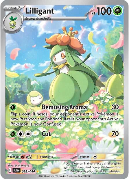 Lilligant (092/086) [Scarlet & Violet: Black Bolt] - Pokémon - Card Brawlers | Quebec | Canada |