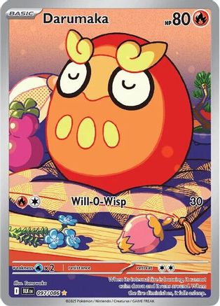 Darumaka (097/086) [Scarlet & Violet: Black Bolt] - Pokémon - Card Brawlers | Quebec | Canada |