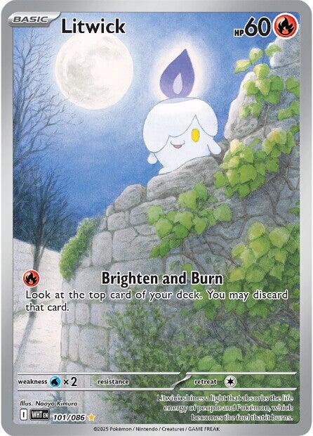 Litwick (101/086) [Scarlet & Violet: White Flare] - Pokémon - Card Brawlers | Quebec | Canada |