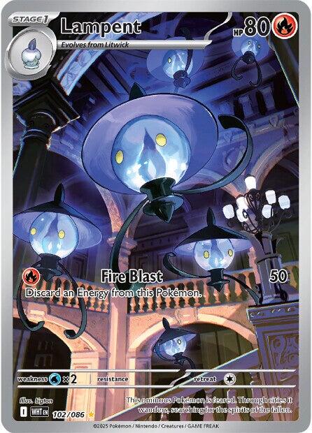 Lampent (102/086) [Scarlet & Violet: White Flare] - Pokémon - Card Brawlers | Quebec | Canada |