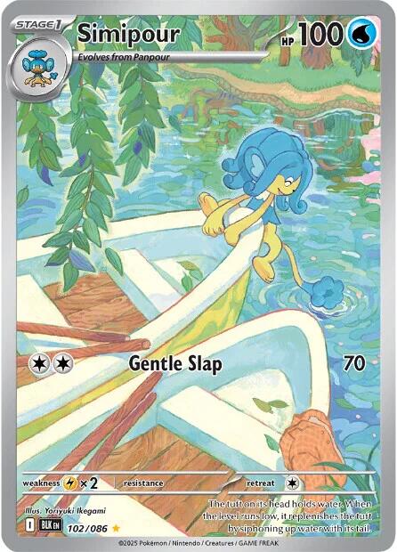Simipour (102/086) [Scarlet & Violet: Black Bolt] - Pokémon - Card Brawlers | Quebec | Canada |