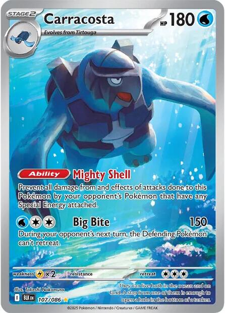 Carracosta (107/086) [Scarlet & Violet: Black Bolt] - Pokémon - Card Brawlers | Quebec | Canada |