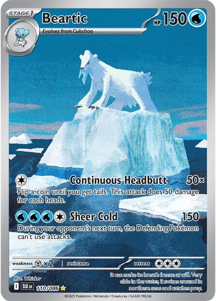 Beartic (110/086) [Scarlet & Violet: Black Bolt] - Pokémon - Card Brawlers | Quebec | Canada |