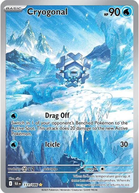 Cryogonal (111/086) [Scarlet & Violet: Black Bolt] - Pokémon - Card Brawlers | Quebec | Canada |