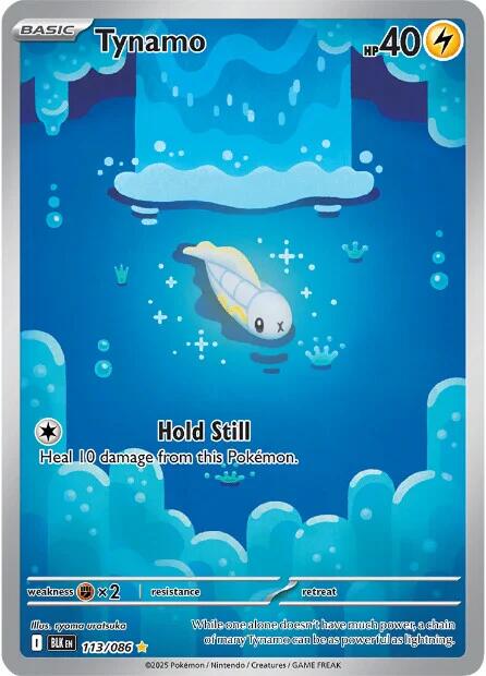 Tynamo (113/086) [Scarlet & Violet: Black Bolt] - Pokémon - Card Brawlers | Quebec | Canada |