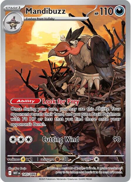 Mandibuzz (145/086) [Scarlet & Violet: White Flare] - Pokémon - Card Brawlers | Quebec | Canada |