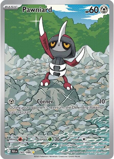 Pawniard (142/086) [Scarlet & Violet: Black Bolt] - Pokémon - Card Brawlers | Quebec | Canada |