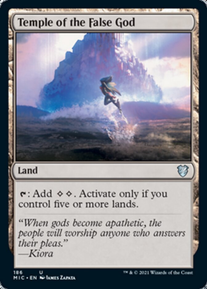 Temple of the False God [Innistrad: Midnight Hunt Commander] - Magic: The Gathering - Card Brawlers | Quebec | Canada |