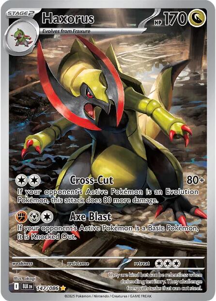 Haxorus (147/086) [Scarlet & Violet: Black Bolt] - Pokémon - Card Brawlers | Quebec | Canada |